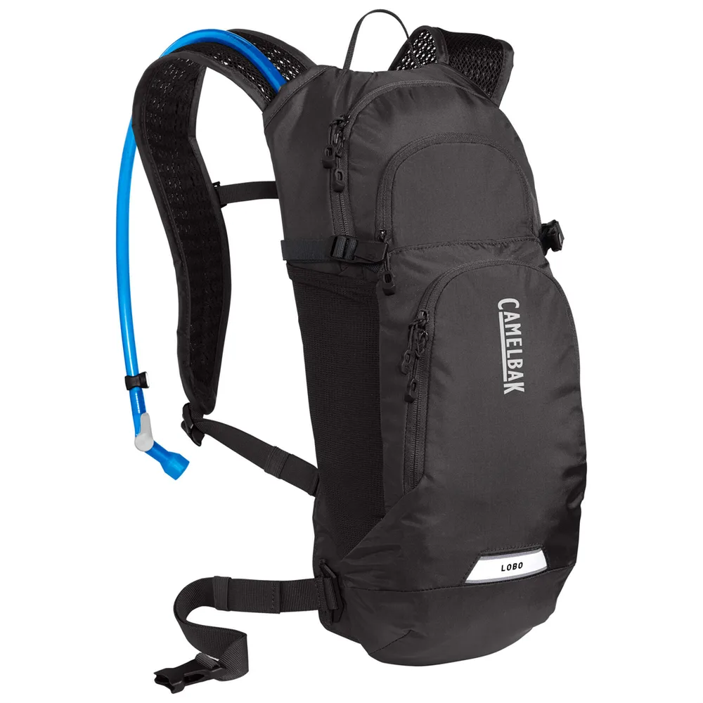 Рюкзак велосипедный с питьевой системой Camelbak Women's Lobo, Объём 9 л, цвет чёрно-антрацитовый / Объём 9 л, цвет лазурный