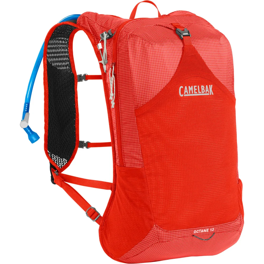 Рюкзак велосипедный с питьевой системой Camelbak Octane 12, Объём 12 л, цвет красный / Объём 12 л, цвет чёрно-красный