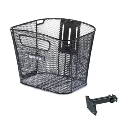 Велосипедная корзина на руль Basil Bold Front FM + FM Stem Holder