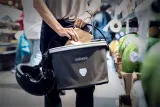 Корзина велосипедная на руль Ortlieb Up-Town Urban, Объём 17,5 л, цвет серый / Объём 17,5 л, цвет бордовый — фото 6