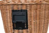 Велосипедная корзина на руль Basil Bremen Wicker KF — фото 4