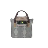Сумка велосипедная на багажник Basil Elegance Shopper, Объём 20 л, цвет серый / Объём 20 л, цвет синий — фото 4