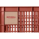 Велосипедная корзина на багажник Basil Bicycle Crate, Объём 17,5 л, цвет красный / Объём 17,5 л, цвет белый / Объём 17,5 л, цвет розовый / Объём 29,5 л, цвет чёрный / Объём 29,5 л, цвет зелёный — фото 3