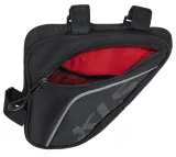 Сумка велосипедная под раму Kellys Wedge Eco, Объём 1,3 л, цвет чёрный / Объём 1,3 л, цвет чёрно-синий / Объём 1,3 л, цвет чёрно-зелёный — фото 2