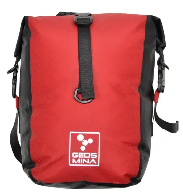 Велосумка Geosmina Little Pannier, Объём 13 л, цвет красный