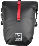 Велосумка Geosmina Big Pannier, Объём 25 л, цвет чёрный / Объём 25 л, цвет красный — фото 2
