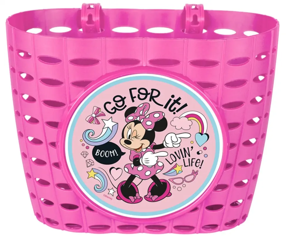 Корзина велосипедная на руль Disney Minnie