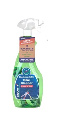 Средство для очистки велосипедов Squirt Bike Cleaner Foam Spray (3x30 мл Super Concentrate)