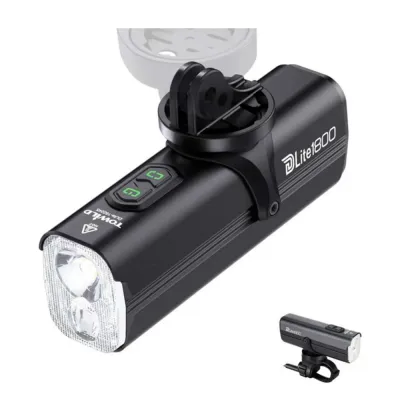 Фонарь велосипедный передний TOWILD DL1800