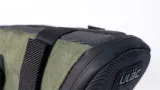 Сумка велосипедная подседельная ULAC Radtail Pro 1.0 л, Объём 1 л, цвет чёрно-зелёный / Объём 1 л, цвет коричнево-чёрный — фото 2