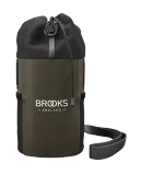 Сумка на руль Brooks Scape Feed Pouch, Объём 1,2 л, цвет чёрно-зелёный / Объём 1,2 л, цвет чёрный — фото 1