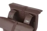 Велосумки Basil City Double Bag Vegan Leather, Объём 32 л, цвет коричневый / Объём 32 л, цвет синий / Объём 32 л, цвет зелёный — фото 2