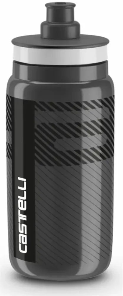Фляга велосипедная Castelli, Объём 550 мл, цвет чёрно-антрацитовый / Объём 550 мл, цвет красный