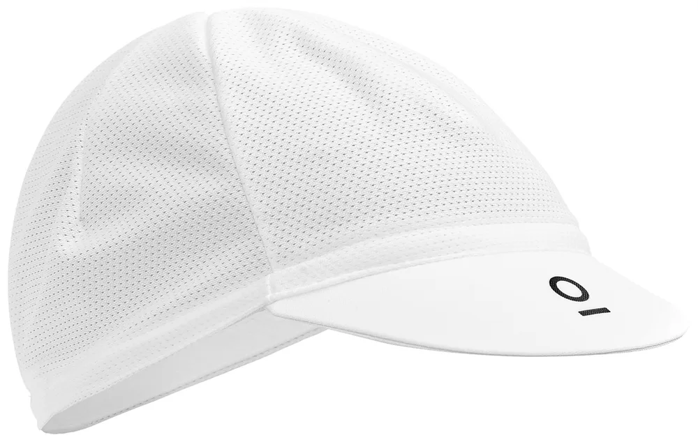 Велосипедная кепка с козырьком Eroe Logo White