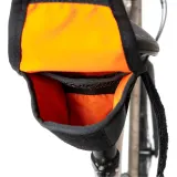 Сумка велосипедная подседельная Restrap Tool Pouch, Объём 0,6 л, цвет чёрный / Объём 0,6 л, цвет оливковый / Объём 0,6 л, цвет оранжевый — фото 4