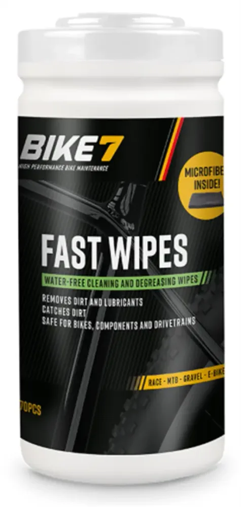 Салфетки для чистки Bike7 Fast Wipes