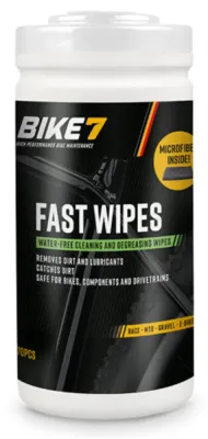 Салфетки для чистки Bike7 Fast Wipes