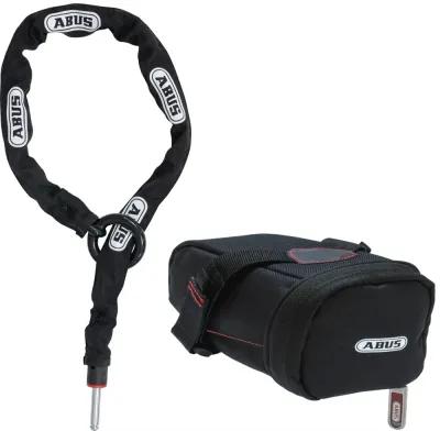 Замок-цепь + подседельная сумка Abus ACH 2.0 + ST 5950