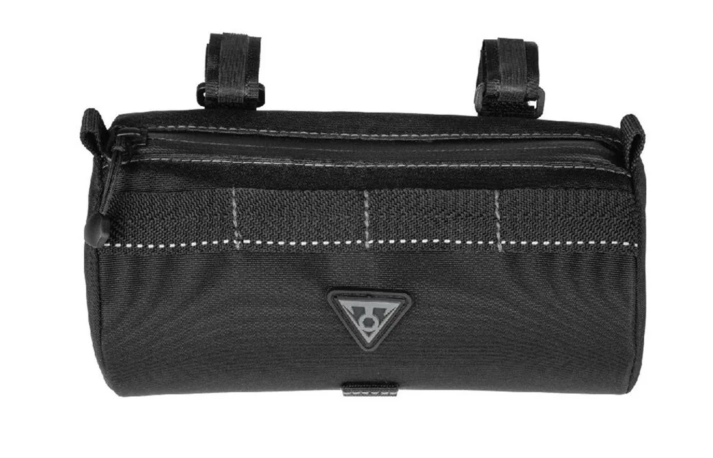 Сумка велосипедная на руль Topeak Tubular Barbag Slim, Объём 1,5 л, цвет чёрно-антрацитовый / Объём 1,5 л, цвет чёрный
