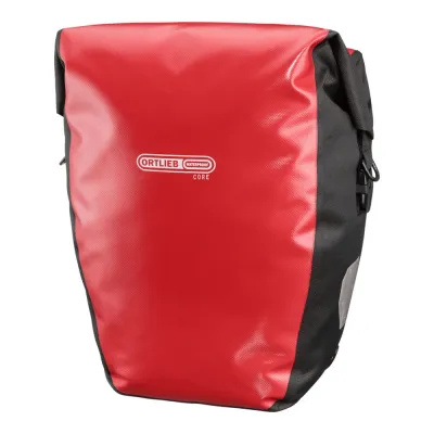 Велосумка Ortlieb Back Roller Core, Объём 20 л, цвет чёрно-красный