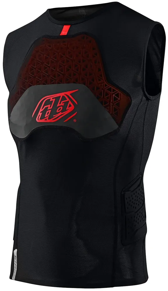 Футболка с защитой Troy Lee Designs Stage Ghost D30 Solid