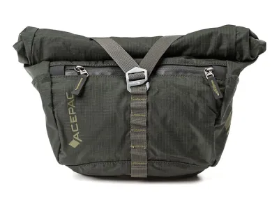 Сумка велосипедная на руль Acepac Bar Bag MKIII, Объём 5 л, цвет серый