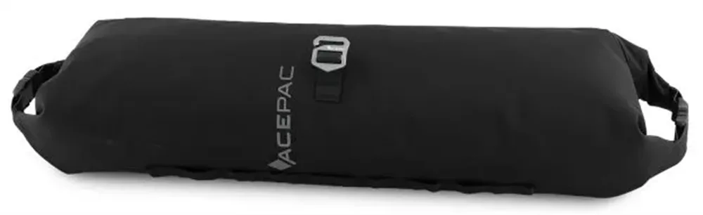 Сумка велосипедная на руль Acepac Bar Drybag MKIII, Объём 8 л, цвет чёрный / Объём 8 л, цвет серый