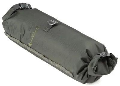 Сумка велосипедная на руль Acepac Bar Drybag MKIII, Объём 8 л, цвет серый