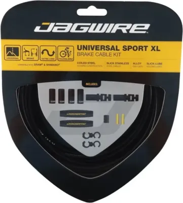 Комплект тормозных тросов и рубашек Jagwire Universal Sport XL