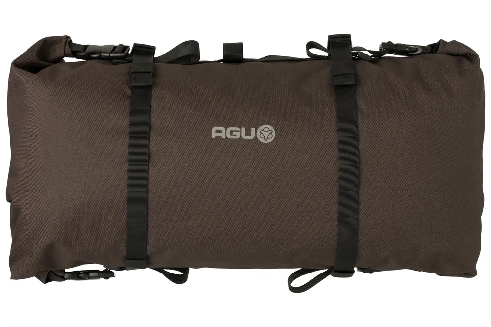 Сумка на руль AGU Handlebar Pack, Объём 17 л, цвет кофейный / Объём 17 л, цвет чёрно-серый / Объём 17 л, цвет серый / Объём 17 л, цвет зелёный