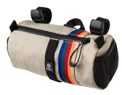 Сумка на руль AGU Roll Bag Handlebar Venture, Объём 1,5 л, цвет серый