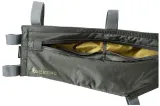 Сумка под раму Acepac Zip Frame Bag MKIII, Объём 3,7 л, цвет чёрный / Объём 4,5 л, цвет серый — фото 5