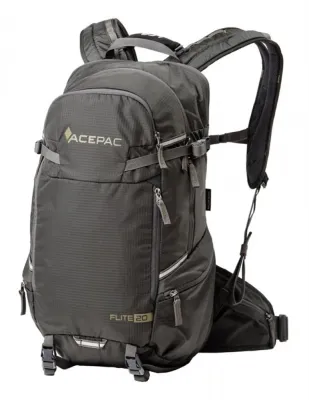 Рюкзак велосипедный Acepac Flite 20 MKIII, Объём 20 л, цвет серый