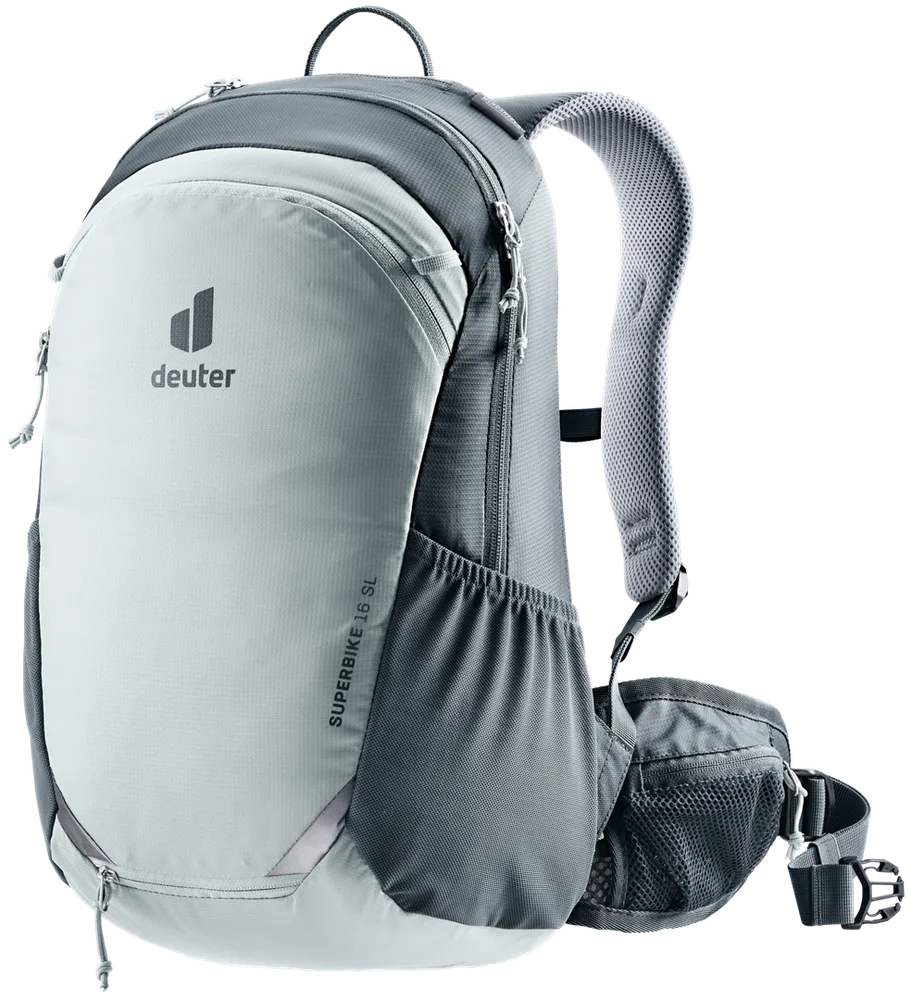 Рюкзак велосипедный Deuter Superbike 16 SL, Объём 16 л, цвет серый / Объём 16 л, цвет зелёный