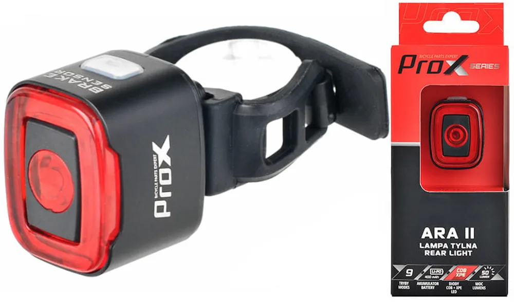 Фонарь велосипедный задний Prox Ara II