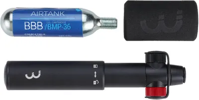 Насос велосипедный под баллончики CO2 BBB Blaster Mini Combi