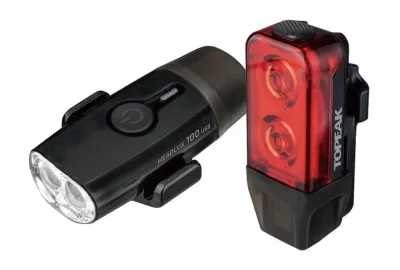 Комплект велосипедных фонарей Topeak Powerlux USB Combo