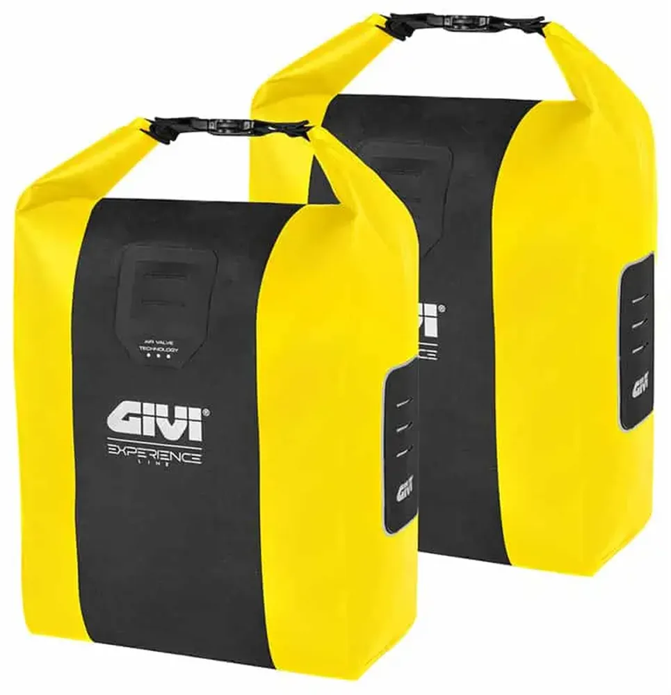 Велосумки Givi Junter 14 л, Объём 28 л, цвет чёрно-жёлтый / Объём 28 л, цвет чёрно-синий / Объём 28 л, цвет чёрно-зелёный