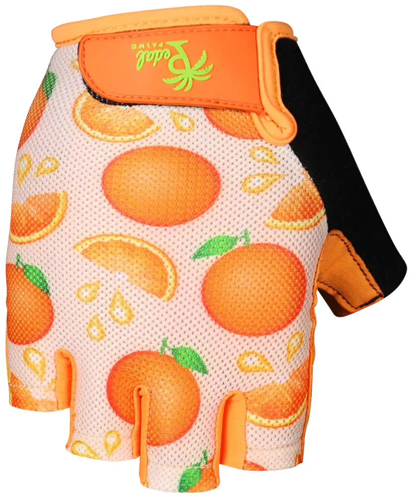Перчатки короткие Pedal Palms Orange Crush