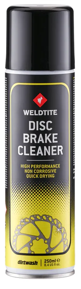 Обезжириватель для тормозных роторов Weldtite Disc Brake Cleaner, Упаковка 250 мл / Упаковка 400 мл