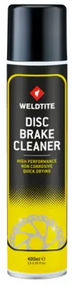 Обезжириватель для тормозных роторов Weldtite Disc Brake Cleaner, Упаковка 400 мл
