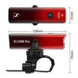 Фонарь велосипедный передний TOWILD CL1200 PRO + пульт — фото 4