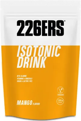 Изотонический напиток 226ERS Isotonic Drink Mango, Цвет бело-оранжевый, упаковка 1000 г