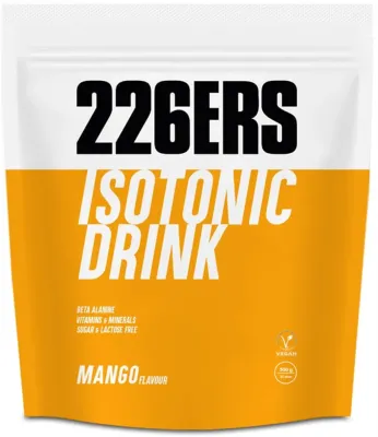 Изотонический напиток 226ERS Isotonic Drink Mango, Цвет бело-оранжевый, упаковка 500 г
