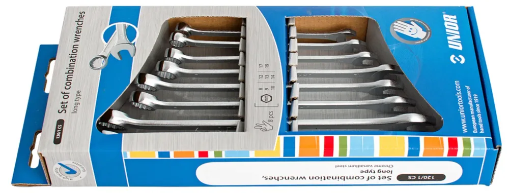 Набор ключей Unior 120/1CS