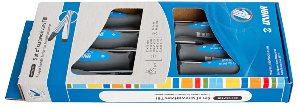 Набор отвёрток Unior 607CS7TBI