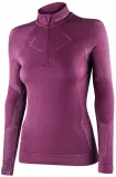 Термофутболка женская с длинным рукавом Brubeck Extreme Merino Zip — фото 1