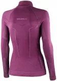 Термофутболка женская с длинным рукавом Brubeck Extreme Merino Zip — фото 2