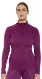 Термофутболка женская с длинным рукавом Brubeck Extreme Merino Zip — фото 3