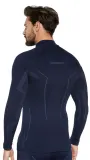 Термофутболка мужская с длинным рукавом Brubeck Extreme Merino Zip — фото 4